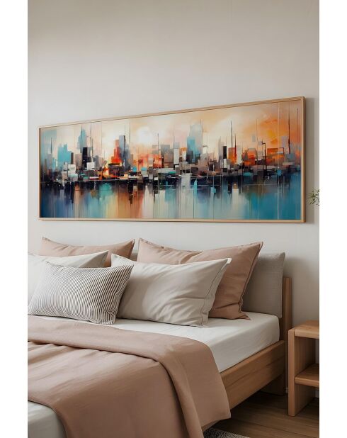 Quadro decorativo con cornice 33 x 70 cm