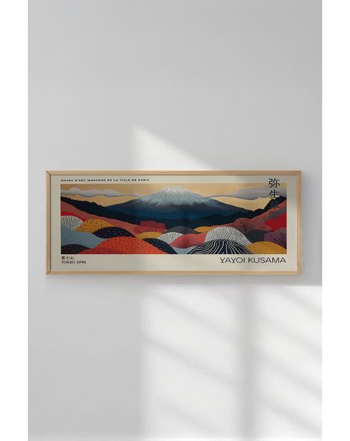 Quadro decorativo con cornice 33 x 70 cm