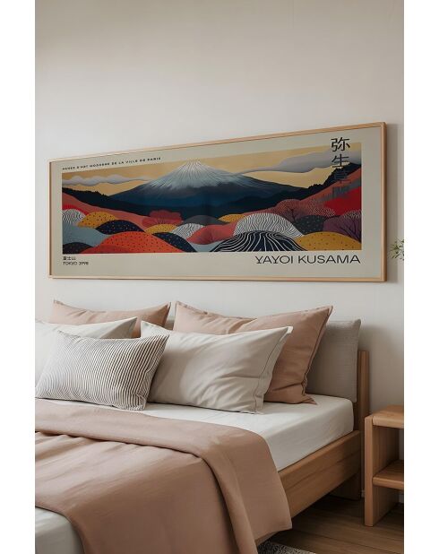 Quadro decorativo con cornice 33 x 70 cm