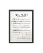 Decoratieve foto ingelijst in veelkleurig MDF 55 x 75 cm