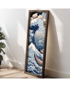 Pannello decorativo in MDF con cornice 40 x 120 x 3,5 cm