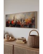 Quadro decorativo con cornice 33 x 70 cm