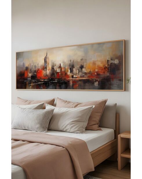 Quadro decorativo con cornice 33 x 70 cm