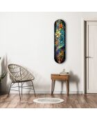 Pittura decorativa su vetro temperato 20 x 80 cm