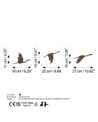 Accesorio decorativo de pared de metal antiguo - 18 x 27 cm