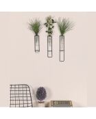 Accessorio decorativo da parete nero - 20 x 25 x 30 cm