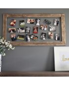 Cintre photo en bois brun - 100 x 60 cm