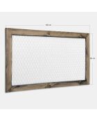 Cintre photo en bois brun - 100 x 60 cm