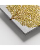 Peinture décorative sur toile multicolore - 100 x 140 cm