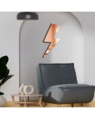 Dekorativer Spiegel aus Roségold - 29 x 60 cm