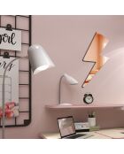 Dekorativer Spiegel aus Roségold - 29 x 60 cm