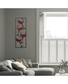 Accessorio decorativo in metallo multicolore - 32 x 5 x 90 cm