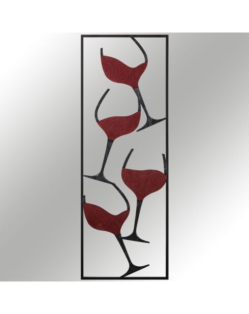 Accessoire décoratif en métal multicolore - 32 x 5 x 90 cm