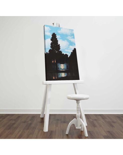 Peinture décorative sur toile multicolore - 45 x 70 cm