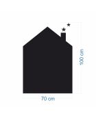 Sticker mural décoratif noir - 70 x 100 cm