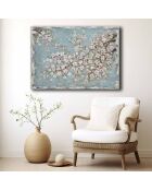 Peinture décorative sur toile multicolore - 70 x 100 cm