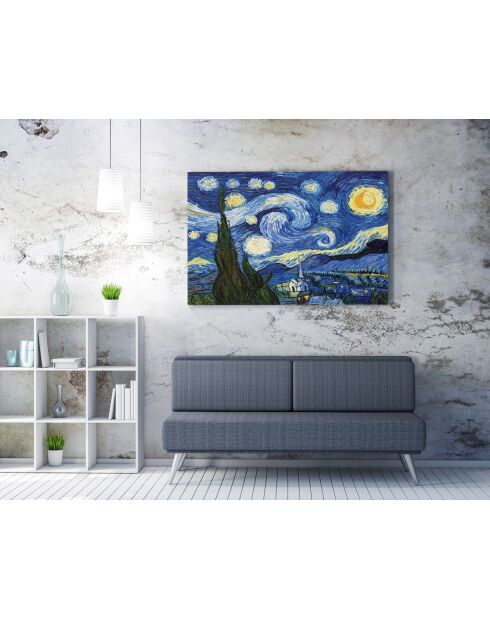 Riproduzione pittorica decorativa van Gogh multicolore - 50 x 70 cm