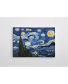 Riproduzione pittorica decorativa van Gogh multicolore - 50 x 70 cm