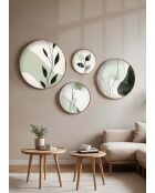 Quadro decorativo con cornice in MDF (4 pezzi) multicolore - 45 x 45 cm