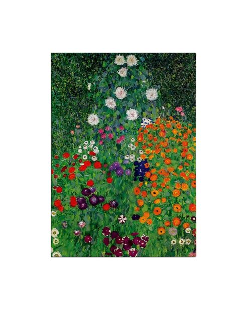 Peinture décorative sur toile multicolore - 70 x 100 cm