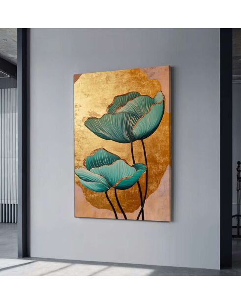 Pittura decorativa su tela 70 x 100 cm