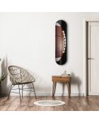 Pittura decorativa su vetro temperato 20 x 80 cm