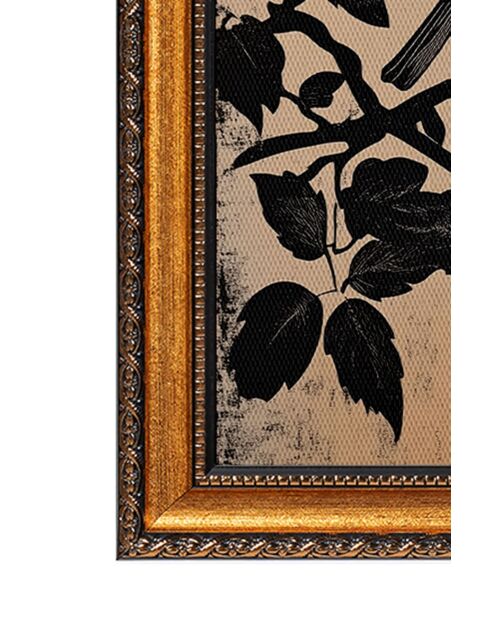 Cuadro decorativo sobre lienzo enmarcado 50 x 70 cm