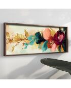 Pannello decorativo in MDF con cornice 40 x 120 x 3,5 cm