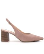 Escarpins en daim Josephin nude - Talon 7,5cm