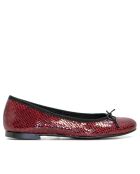 Ballerines en cuir Deborah rouges