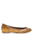 Ballerines en cuir Deborah miel