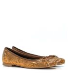 Ballerines en cuir Deborah miel