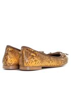 Ballerines en cuir Deborah miel
