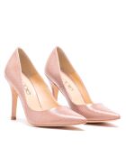 Escarpins en cuir Heidi nudes - Talon 9,5cm
