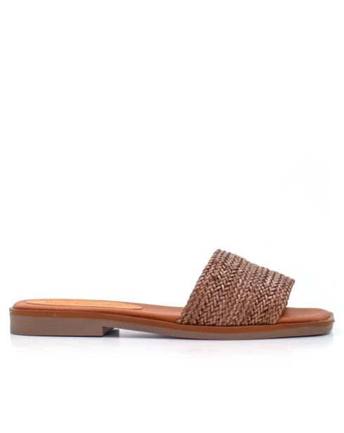 Sandales  en cuir Summer marron