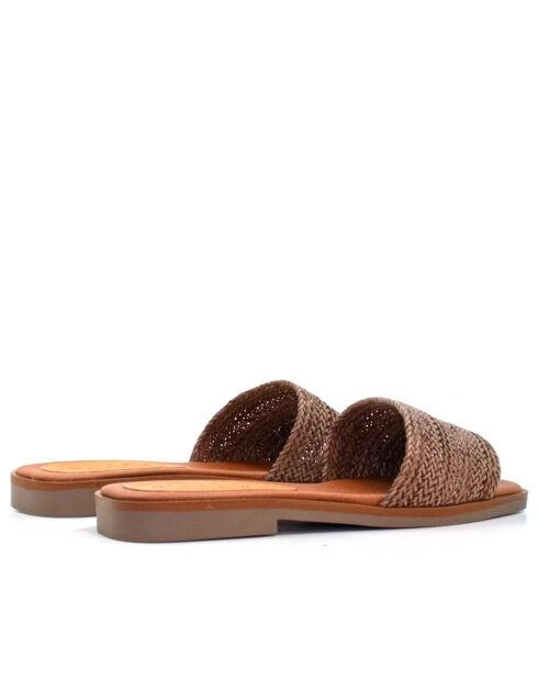 Sandales  en cuir Summer marron