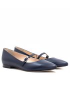 Ballerines en cuir Malorie marine