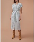 Abito Ludivine ray blu