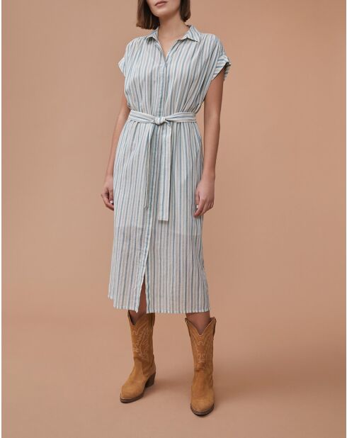 Abito Ludivine ray blu