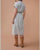 Abito Ludivine ray blu