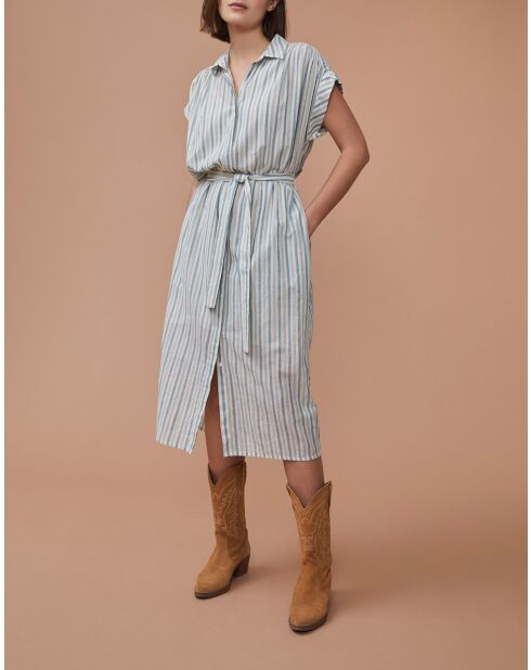 Abito Ludivine ray blu