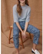 Jeanshose Lazar mit Blumenmuster