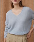 Pull en Alpaga mélangé Nate opaline