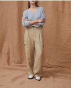 Pull en Alpaga mélangé Nate opaline