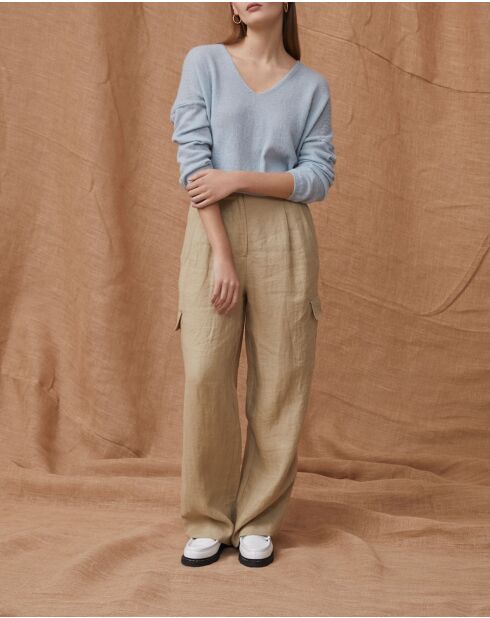 Pull en Alpaga mélangé Nate opaline