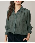 Feodore car khakifarbenes Hemd