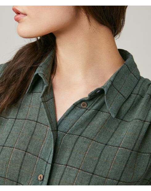 Feodore car khakifarbenes Hemd