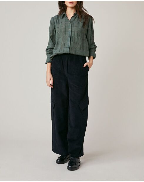 Feodore car khakifarbenes Hemd