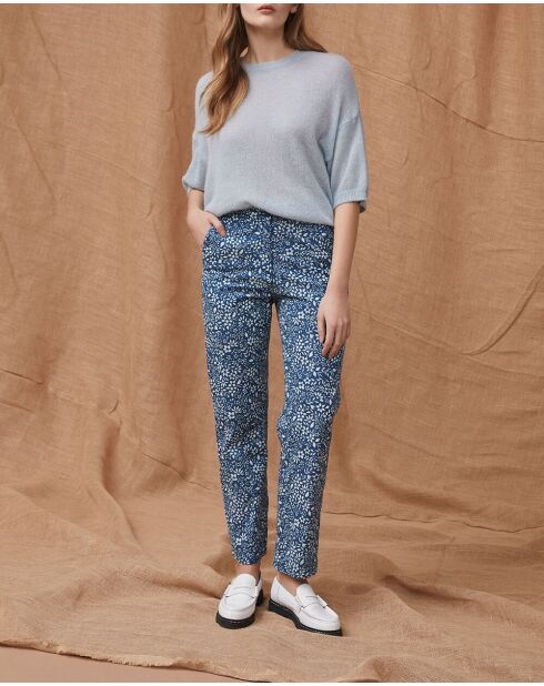 Pull en Alpaga mélangé Nathan opaline