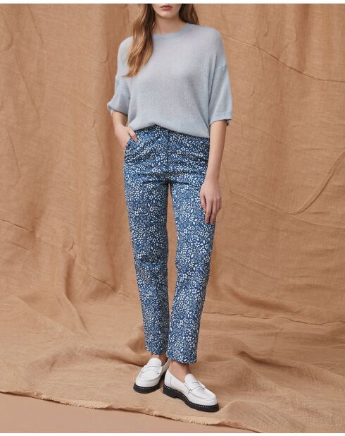 Pull en Alpaga mélangé Nathan opaline